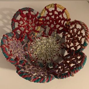 Earthbound hand woven decor basket.
